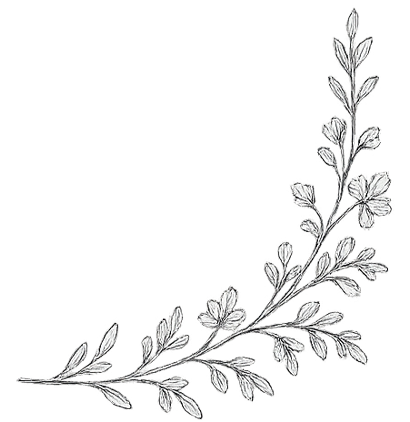 Bottom Right Flower Border